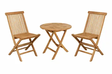 Milano Kaffesett - Natur - Hagemøbler & utemiljø - Hagegruppe - Cafemøbler & cafesett