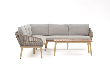 Morrocco loungegruppe utendørs - Brun - Hagemøbler & utemiljø - Hagegruppe - Sofagruppe utendørs