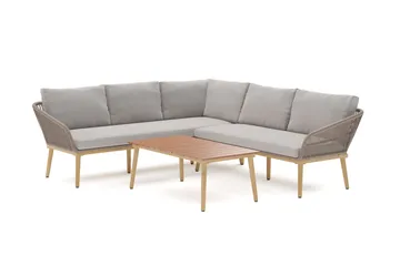 Morrocco loungegruppe utendørs - Brun - Hagemøbler & utemiljø - Hagegruppe - Sofagruppe utendørs