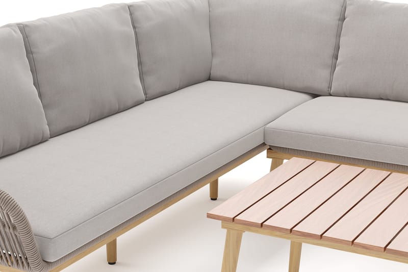 Morrocco loungegruppe utendørs - Brun - Hagemøbler & utemiljø - Hagegruppe - Sofagruppe utendørs