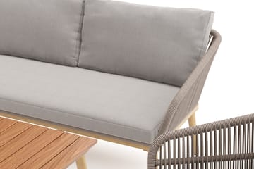 Morrocco sofagruppe utendørs - Brun - Hagemøbler & utemiljø - Hagegruppe - Sofagruppe utendørs