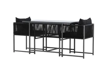 Noto Balkonggruppe 2-seter - Beige - Hagemøbler & utemiljø - Hagegruppe - Cafemøbler & cafesett