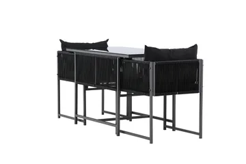 Noto Balkonggruppe 2-seter - Beige - Hagemøbler & utemiljø - Hagegruppe - Cafemøbler & cafesett