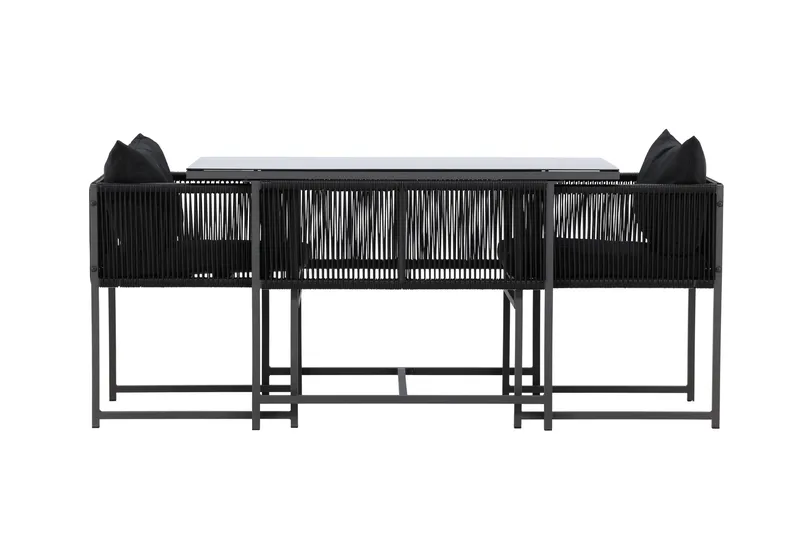 Noto Balkonggruppe 2-seter - Beige - Hagemøbler & utemiljø - Hagegruppe - Cafemøbler & cafesett