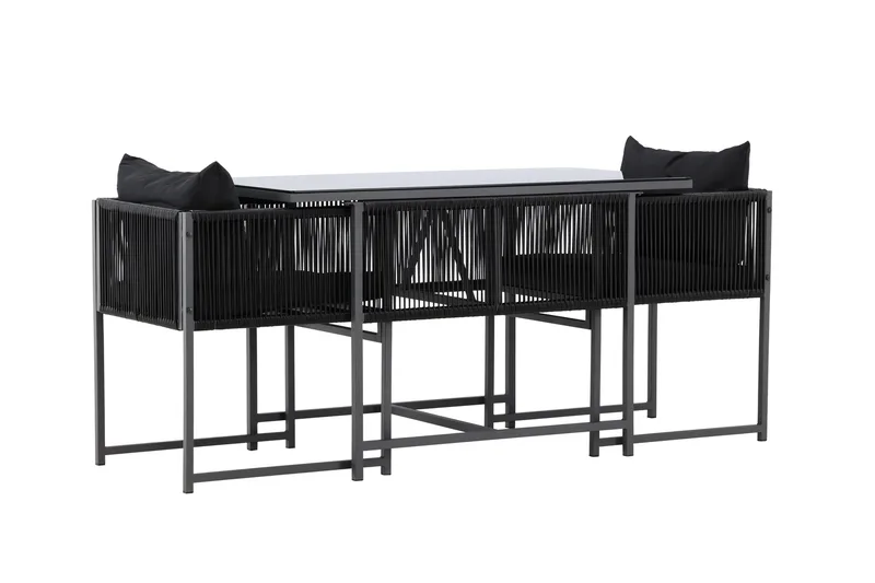 Noto Balkonggruppe 2-seter - Beige - Hagemøbler & utemiljø - Hagegruppe - Cafemøbler & cafesett