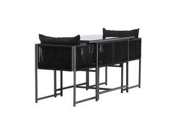 Noto Balkonggruppe 2-seter - Beige - Hagemøbler & utemiljø - Hagegruppe - Cafemøbler & cafesett