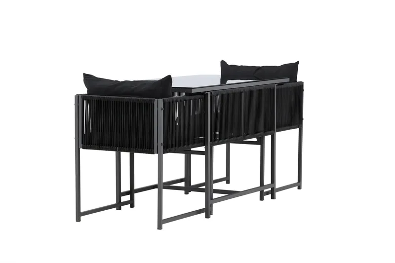 Noto Balkonggruppe 2-seter - Beige - Hagemøbler & utemiljø - Hagegruppe - Cafemøbler & cafesett