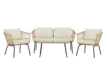 Ortigia Sofagruppe Utendørs 4-seter - Natur - Hagemøbler & utemiljø - Hagegruppe - Sofagruppe utendørs