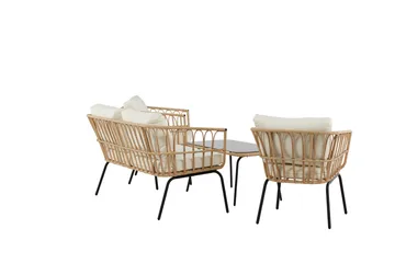 Ortigia Sofagruppe Utendørs 4-seter - Natur - Hagemøbler & utemiljø - Hagegruppe - Sofagruppe utendørs