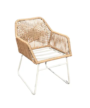 Palermo Bistrosett med Seville lenestoler - Grå/Beige/Sand - Hagemøbler & utemiljø - Hagegruppe - Cafemøbler & cafesett