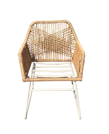 Palermo Bistrosett med Seville lenestoler - Grå/Beige/Sand - Hagemøbler & utemiljø - Hagegruppe - Cafemøbler & cafesett