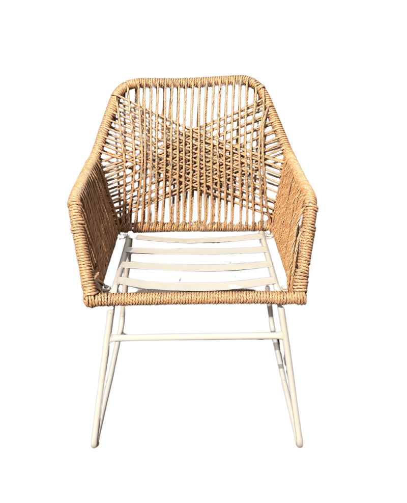 Palermo Bistrosett med Seville lenestoler - Grå/Beige/Sand - Hagemøbler & utemiljø - Hagegruppe - Cafemøbler & cafesett