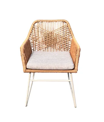 Palermo Bistrosett med Seville lenestoler - Grå/Beige/Sand - Hagemøbler & utemiljø - Hagegruppe - Cafemøbler & cafesett