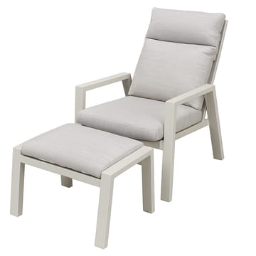 Palermo Hagemøbelgruppe Relax med sidebord - Beige - Hagemøbler & utemiljø - Hagegruppe - Cafemøbler & cafesett