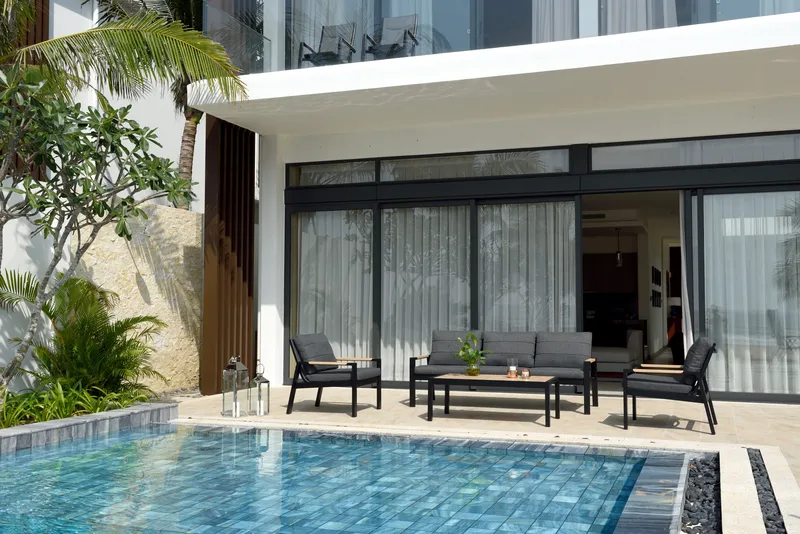 Panama Classic Utemøbelsett - Svart - Hagemøbler & utemiljø - Hagegruppe - Sofagruppe utendørs