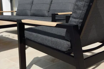 Panama Classic Utemøbelsett - Svart - Hagemøbler & utemiljø - Hagegruppe - Sofagruppe utendørs