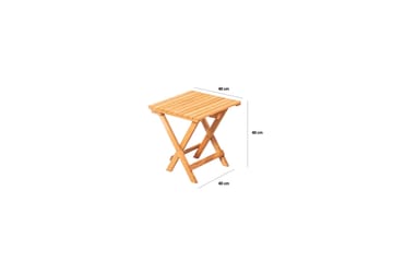 Parvez Balkonggruppe 2-seter - Beige - Hagemøbler & utemiljø - Hagegruppe - Cafemøbler & cafesett