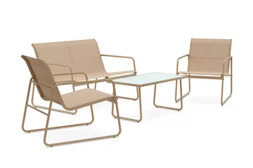 Pelanda Loungegruppe - Beige - Hagemøbler & utemiljø - Hagegruppe - Sofagruppe utendørs