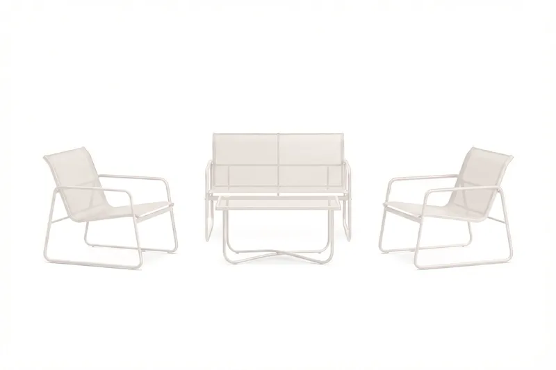 Pelanda loungegruppe utendørs, Beige