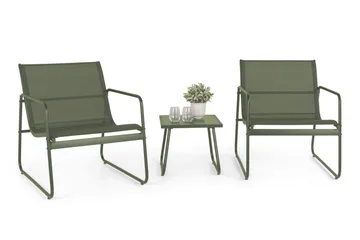 Pelanda loungesett for utendørs bruk - Grønn - Hagemøbler & utemiljø - Hagegruppe - Sofagruppe utendørs