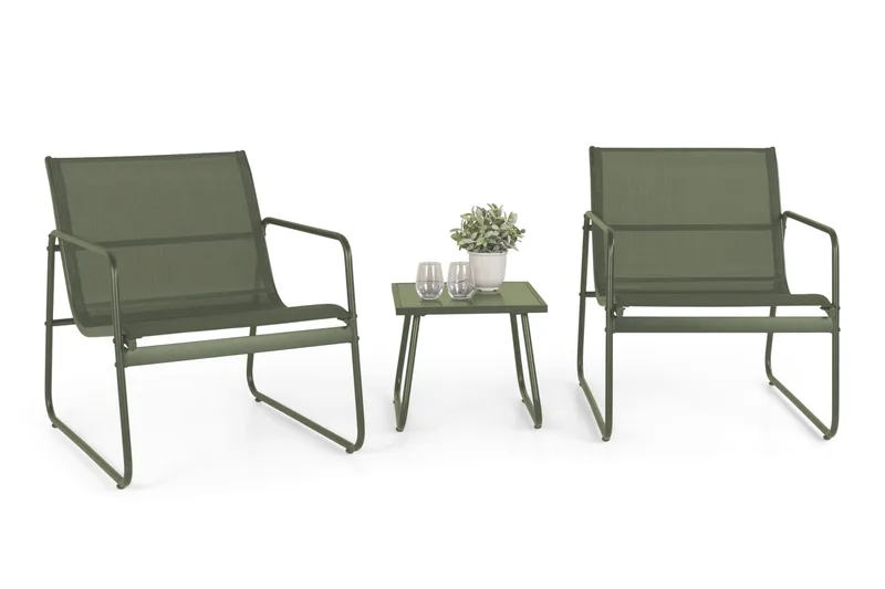 Pelanda loungesett for utendørs bruk - Grønn - Hagemøbler & utemiljø - Hagegruppe - Sofagruppe utendørs