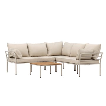 Penh Sofagruppe Utendørs 5-seter - Beige - Hagemøbler & utemiljø - Hagegruppe - Sofagruppe utendørs