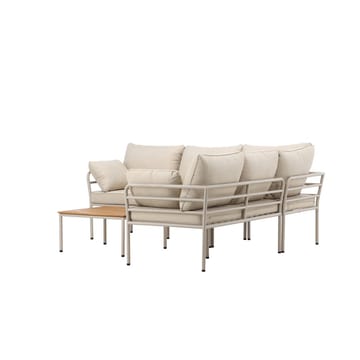 Penh Sofagruppe Utendørs 5-seter - Beige - Hagemøbler & utemiljø - Hagegruppe - Sofagruppe utendørs