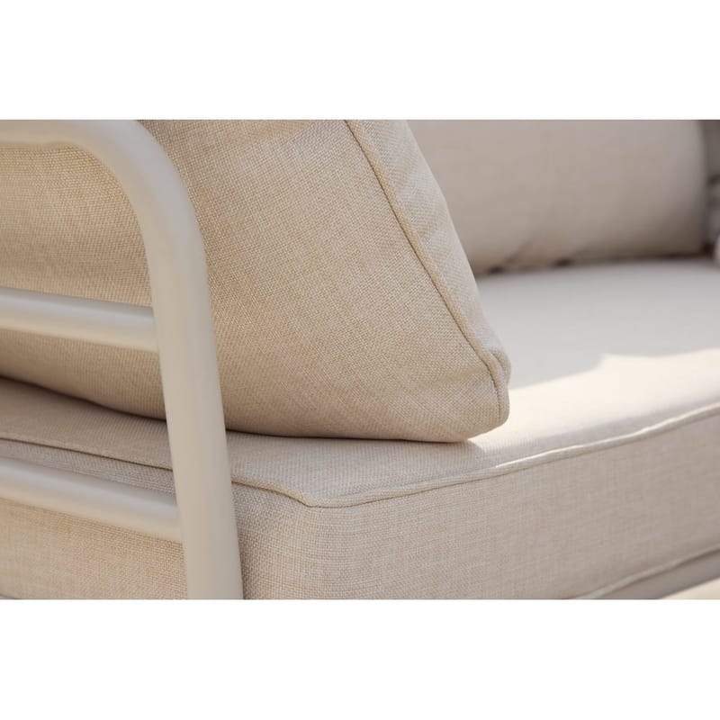 Penh Sofagruppe Utendørs 5-seter - Beige - Hagemøbler & utemiljø - Hagegruppe - Sofagruppe utendørs