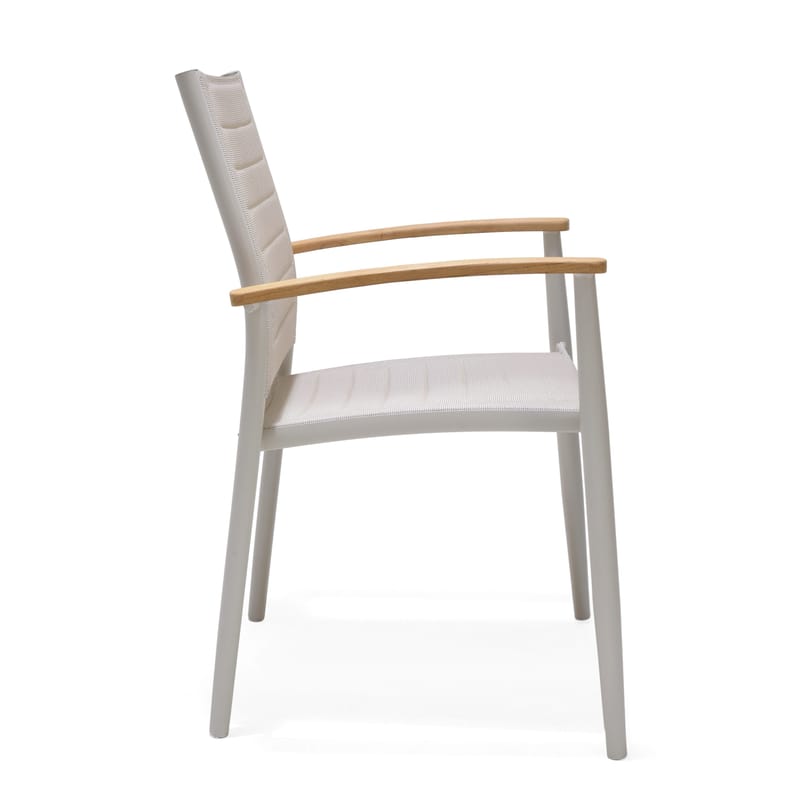 Portals Balkongsett bord + 2 carverstoler - Lys Ecru/Korallsand - Hagemøbler & utemiljø - Hagegruppe - Cafemøbler & cafesett