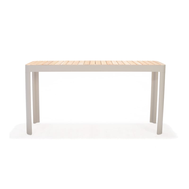 Portals Balkongsett bord + 2 carverstoler - Lys Ecru/Korallsand - Hagemøbler & utemiljø - Hagegruppe - Cafemøbler & cafesett