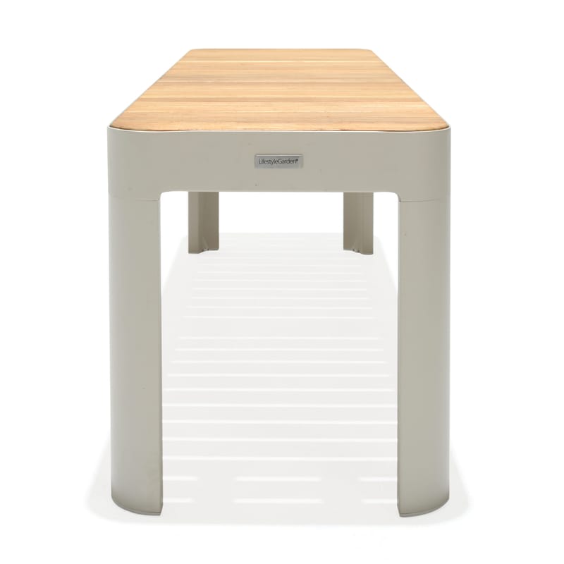 Portals Balkongsett bord + benk 140 cm - Beige/Tre - Hagemøbler & utemiljø - Hagegruppe - Spisegrupper hage