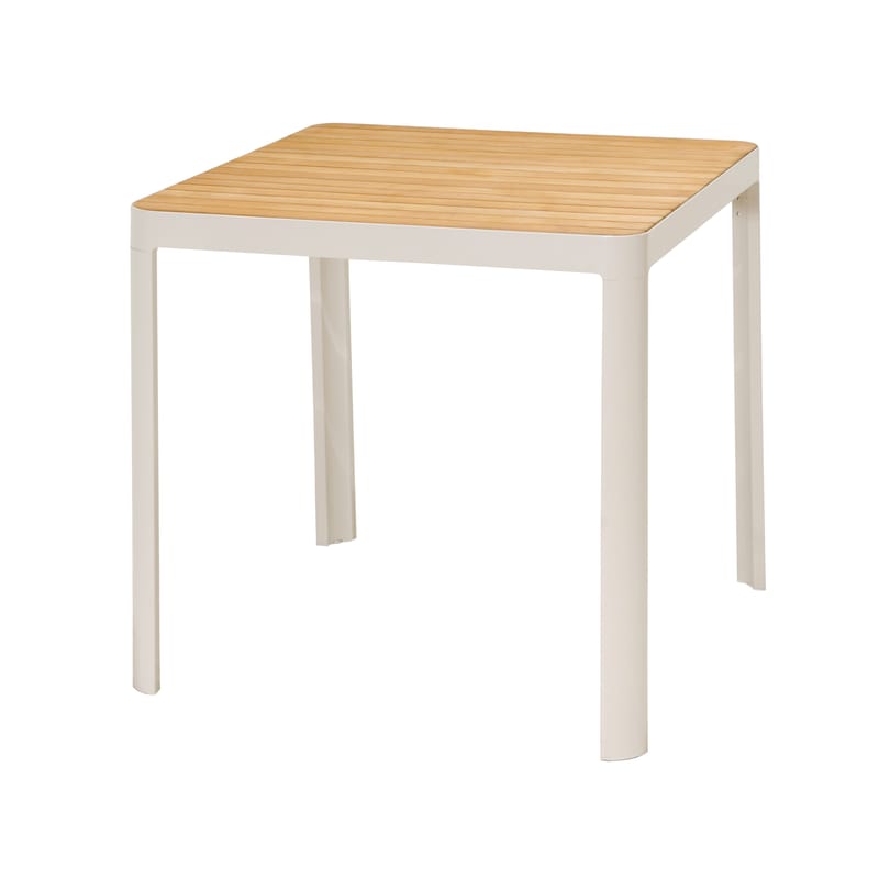 Portals Barsett bord + 4 barstoler - Lys Ecru/Korallsand - Hagemøbler & utemiljø - Stoler & Lenestoler - Barstoler utendørs