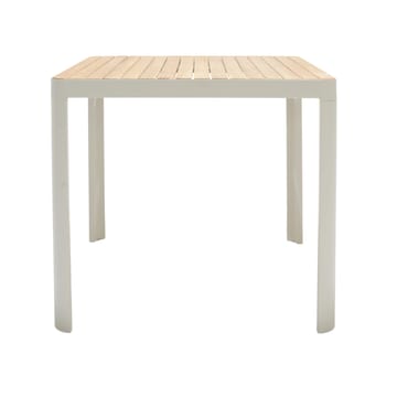 Portals Barsett bord + 4 barstoler - Lys Ecru/Korallsand - Hagemøbler & utemiljø - Stoler & Lenestoler - Barstoler utendørs