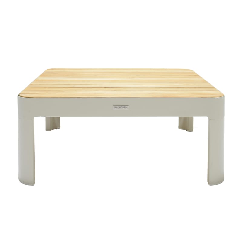 Portals Modulsett 2× 2-seter sofaer + sofabord - Korallsand - Hagemøbler & utemiljø - Hagegruppe - Sofagruppe utendørs