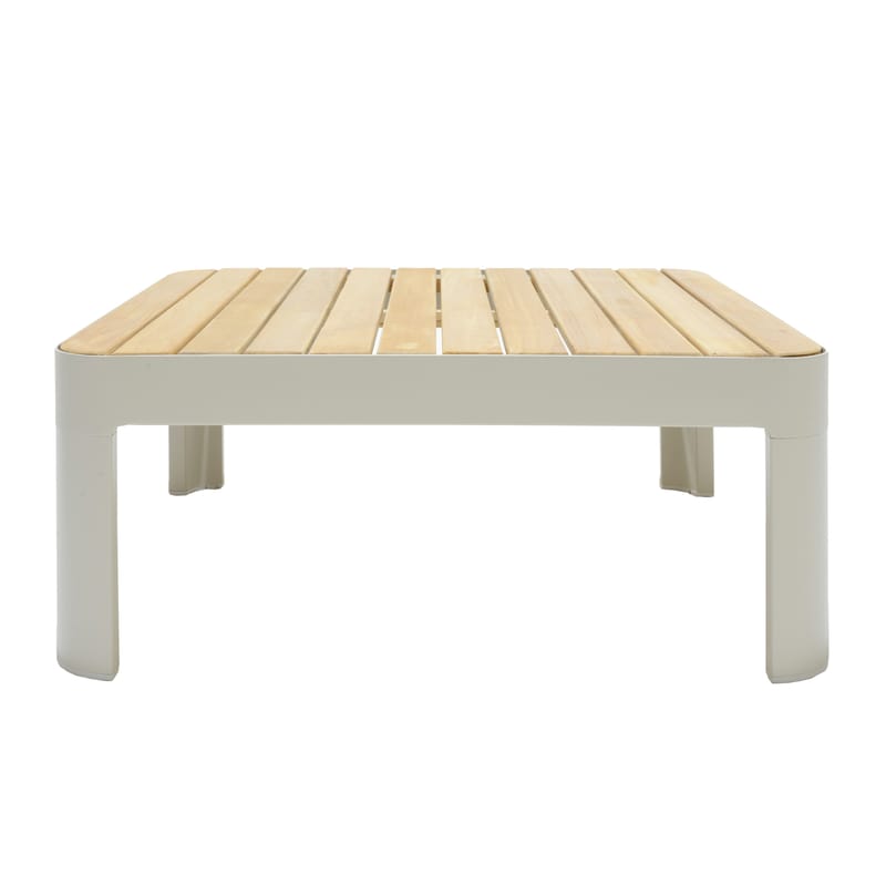 Portals Modulsett 2× 2-seter sofaer + sofabord - Korallsand - Hagemøbler & utemiljø - Hagegruppe - Sofagruppe utendørs