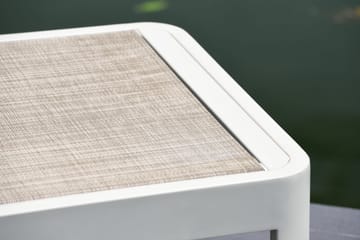 Portals Solseng + C-form sidebord - Beige/Tre - Hagemøbler & utemiljø - Stoler & Lenestoler - Solstoler