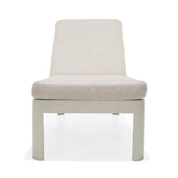 Portals Solseng + C-form sidebord - Beige/Tre - Hagemøbler & utemiljø - Stoler & Lenestoler - Solstoler