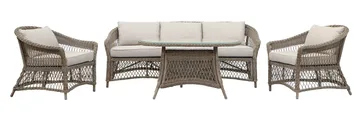 Provence Lounge Utemøbelgruppe - Beige - Hagemøbler & utemiljø - Hagegruppe - Sofagruppe utendørs