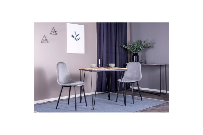 Rektangulært spisestuesett Bali, Polar - Hagemøbler & utemiljø - Hagegruppe - Cafemøbler & cafesett