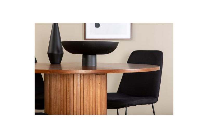 Rundt spisesett Bianca, Muce - 100x75 - Hagemøbler & utemiljø - Hagegruppe - Spisegrupper hage