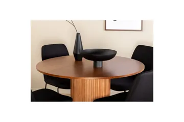 Rundt spisesett Bianca, Muce - 100x75 - Hagemøbler & utemiljø - Hagegruppe - Spisegrupper hage