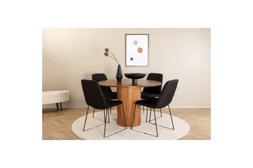 Rundt spisesett Bianca, Muce - 100x75 - Hagemøbler & utemiljø - Hagegruppe - Spisegrupper hage