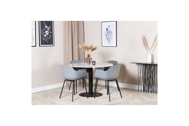 Rundt spisesett Estelle, Comfort - Hagemøbler & utemiljø - Hagegruppe - Spisegrupper hage