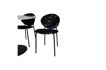 Rundt spisesett Estelle Svart, Vault - Grønn - Hagemøbler & utemiljø - Hagegruppe - Spisegrupper hage