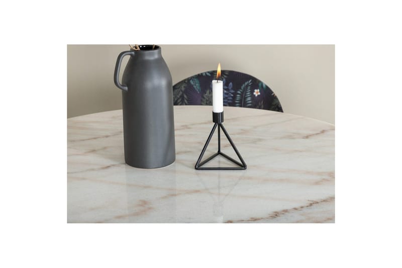 Rundt spisesett Estelle Svart, Vault - Grønn - Hagemøbler & utemiljø - Hagegruppe - Spisegrupper hage