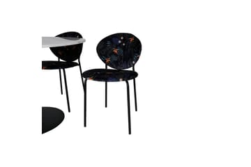 Rundt spisesett Estelle Svart, Vault - Grønn - Hagemøbler & utemiljø - Hagegruppe - Spisegrupper hage