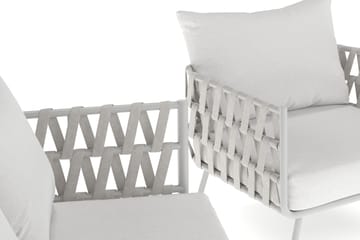 Sandina sofagruppe 3-seter + 2 lenestoler - Beige - Hagemøbler & utemiljø - Loungemøbler - Loungegrupper