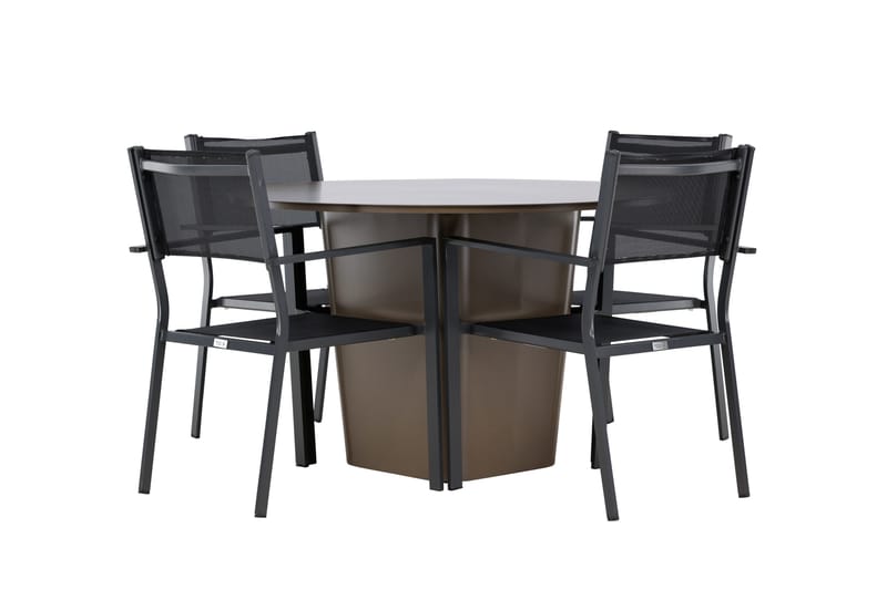 Santa Fe Spisegruppe + 4 Copacabana stoler - Hagemøbler & utemiljø - Hagegruppe - Spisegrupper hage