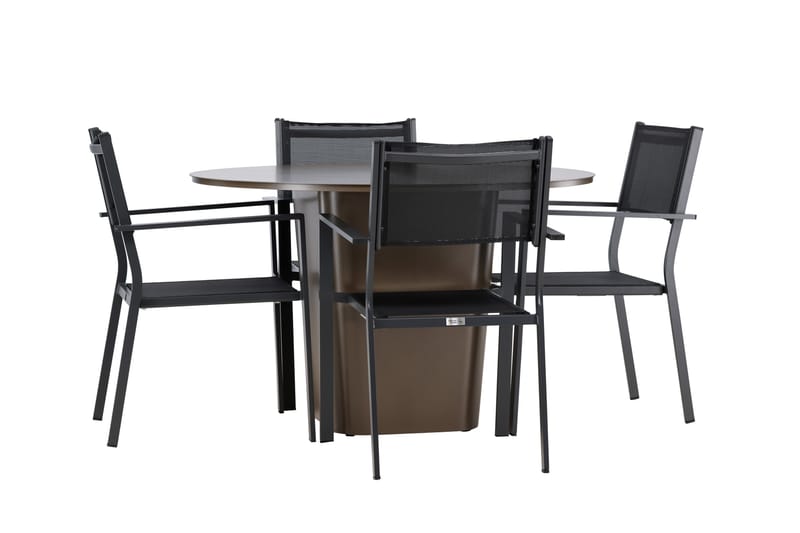 Santa Fe Spisegruppe + 4 Copacabana stoler - Hagemøbler & utemiljø - Hagegruppe - Spisegrupper hage