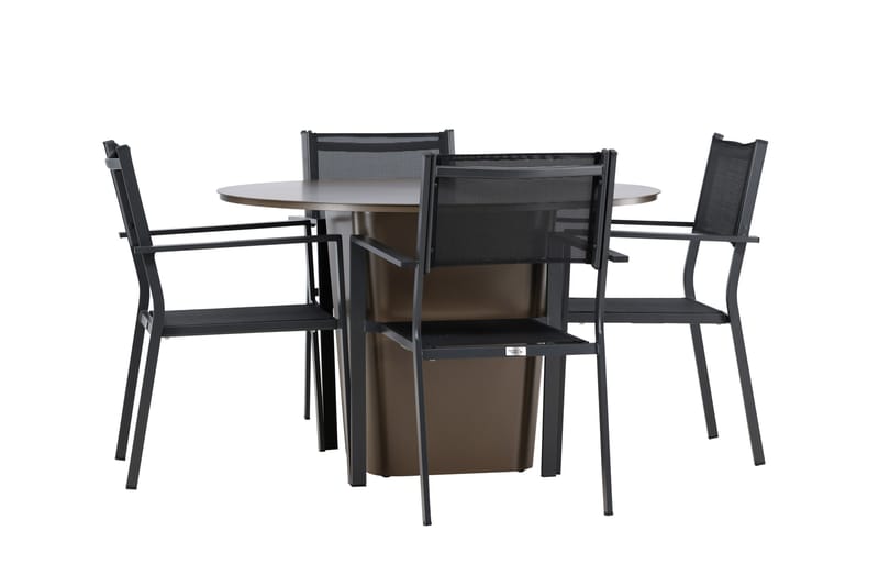 Santa Fe Spisegruppe + 4 Copacabana stoler - Hagemøbler & utemiljø - Hagegruppe - Spisegrupper hage
